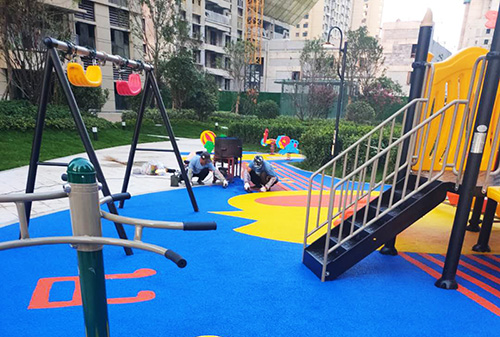 完美wm365体育游乐动物乐园滑梯组合