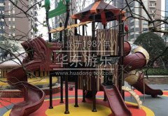 完美wm365体育游乐户外滑梯组合案例