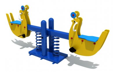  完美wm365体育游乐双人海豚儿童弹