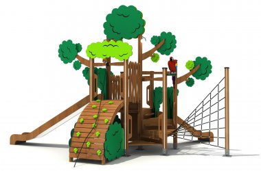 完美wm365体育游乐木质定制树形组