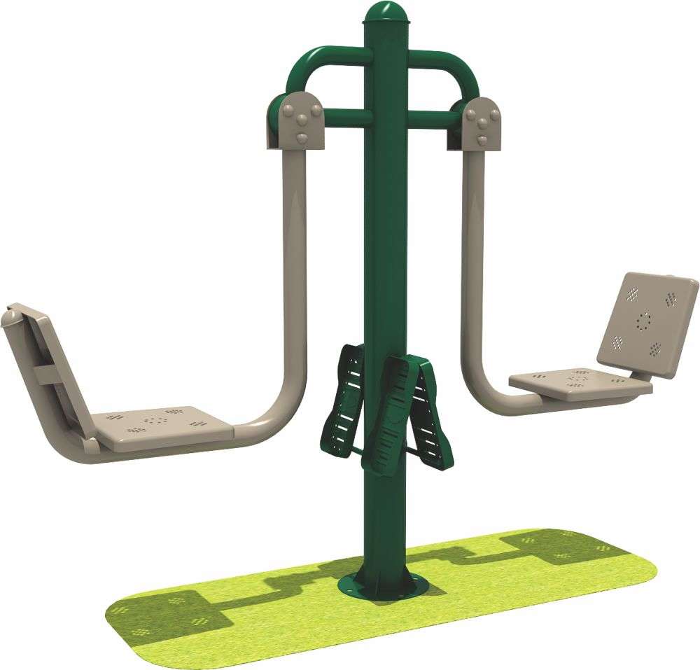 完美wm365体育健身器材 限位双人坐