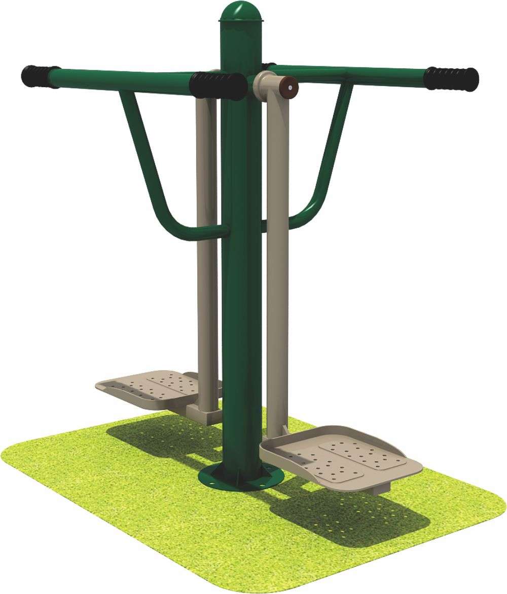 完美wm365体育健身器材 限位双人浪