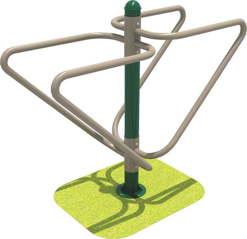 完美wm365体育健身器材 双人双杆