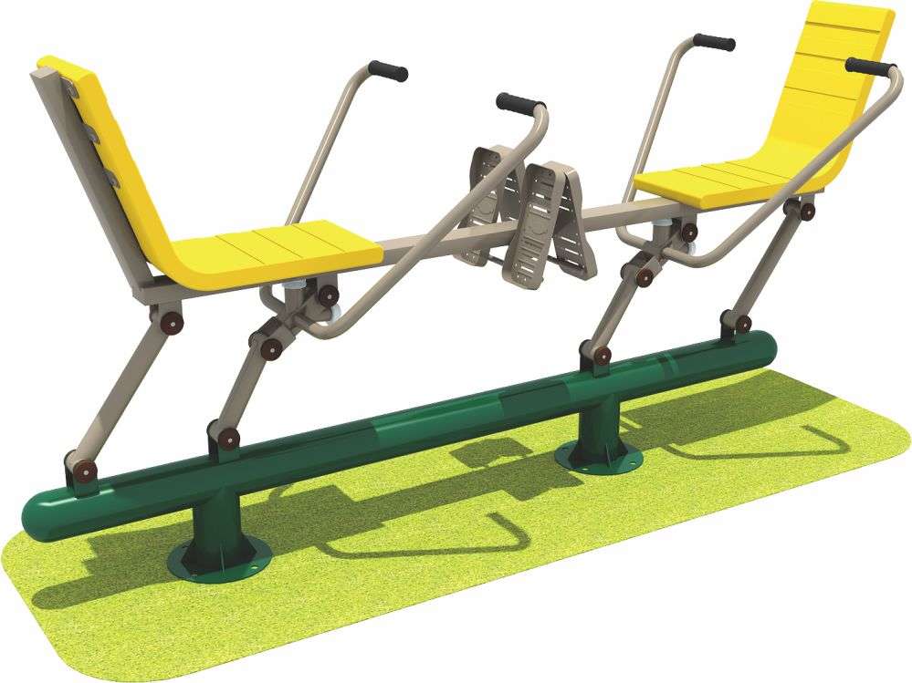 完美wm365体育健身器材 双人坐推器