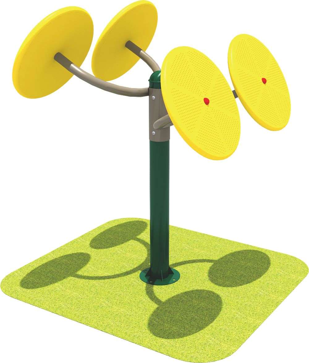 完美wm365体育健身器材 双位塑料推