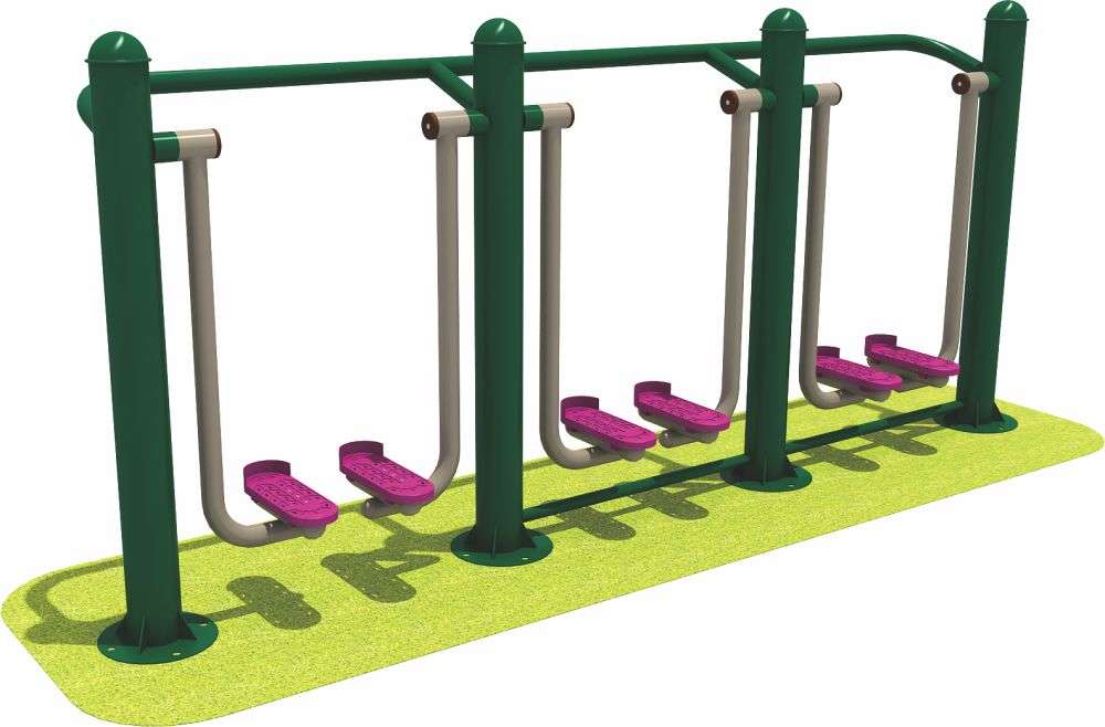 完美wm365体育健身器材 三人漫步机