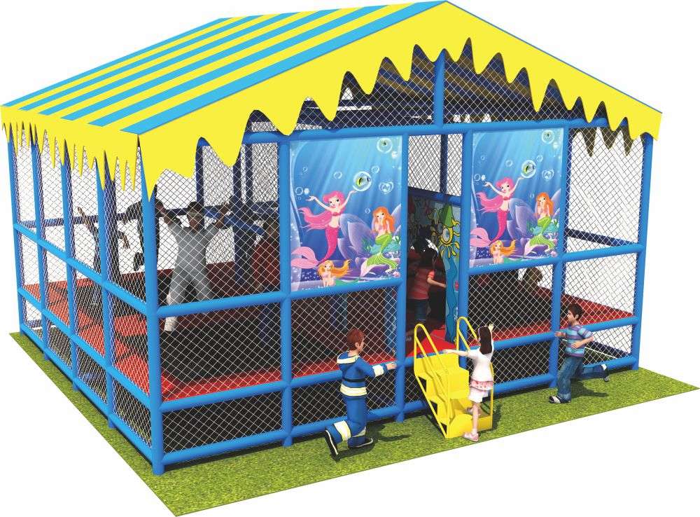 蹦床乐园 完美wm365体育圆形蹦床